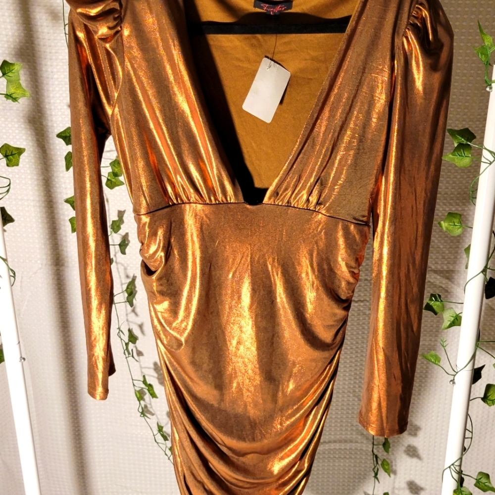 Shimmery party dress
